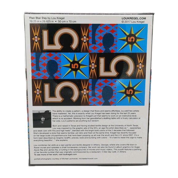 Five Star Day 1000 Piece Jigsaw Puzzle Artist Lou Kregel NEW SEALED - Picture 2 of 6